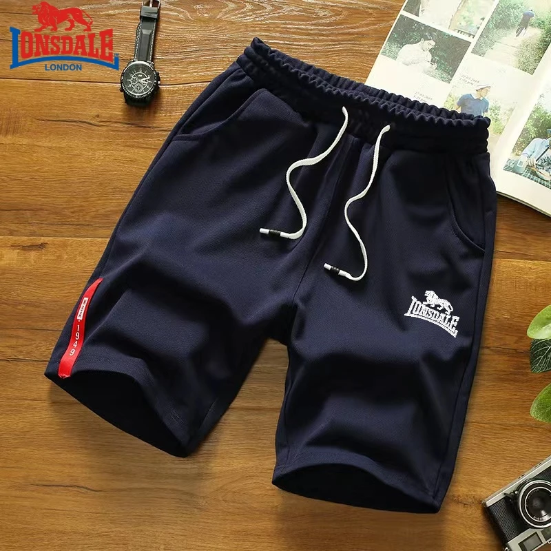 High Quality Men's Shorts, Cropped Pants, Summer New Loose and Breathable Fitness, Running, Leisure Sports Pants 2