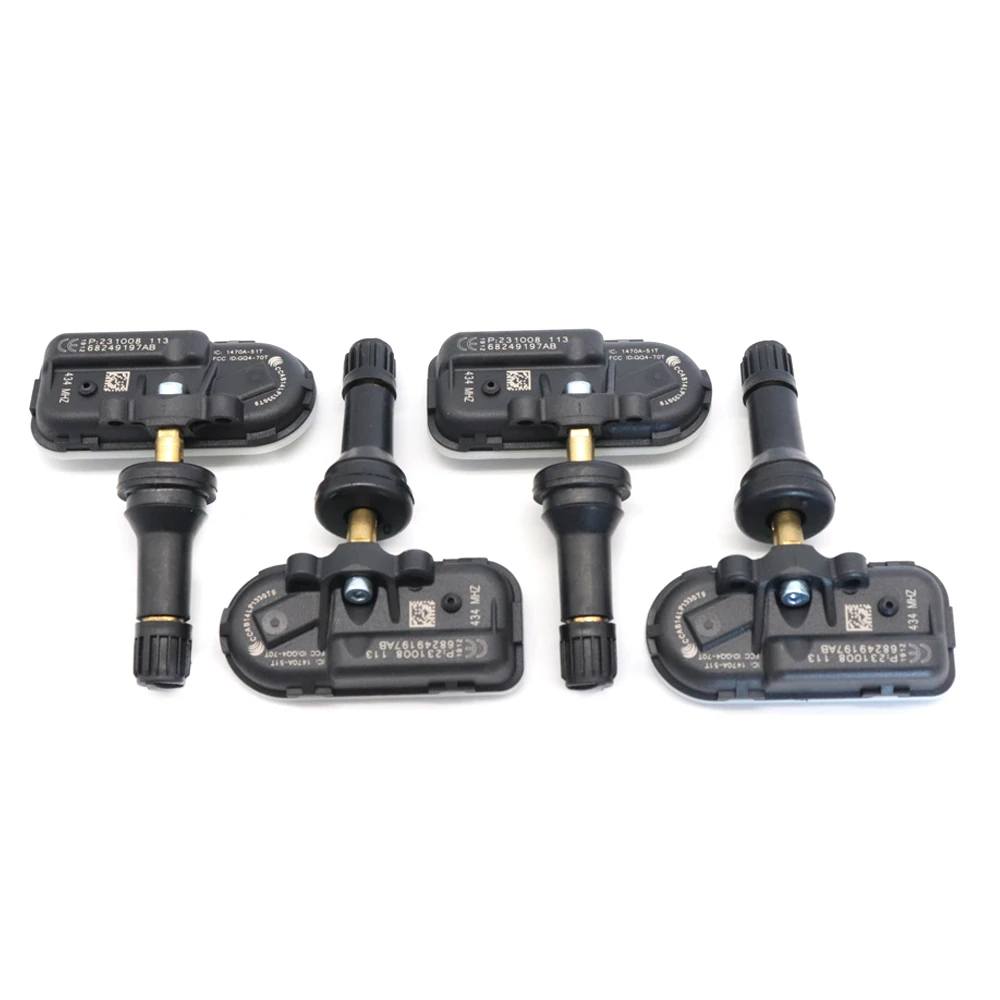TPMS Ÿ̾ з   ý, 68249197AA, 68324960AA,  üŰ RAM 1500 Ŭ 2500 3500, 434Mhz 68157568AA