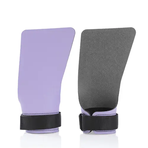 A Pair of Carbon No Finger Hole Hand Grips for Crossfit Pull Ups Cross Training Kettlebell Gymnastics Workout Palm Protector - Image 25