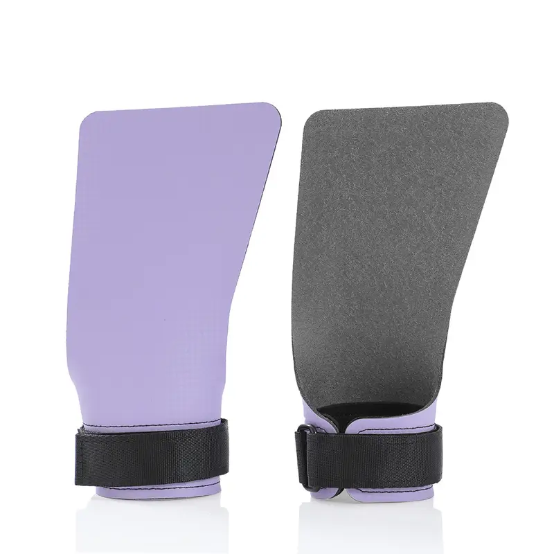A Pair of Carbon No Finger Hole Hand Grips for Crossfit Pull Ups Cross Training Kettlebell Gymnastics Workout Palm Protector - Image 25