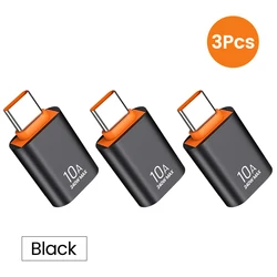 USB Type C to USB A Adapter - Male to Female OTG Converter (3PCS Type - c to USB B)