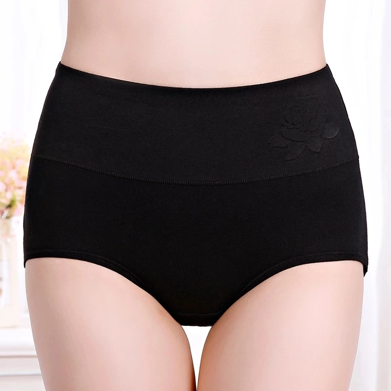 3Pcs Women's Underwear Panties Sexy Lace Thin Cotton Briefs Grils Seamless  Underpants Plus Size Female Lingerie