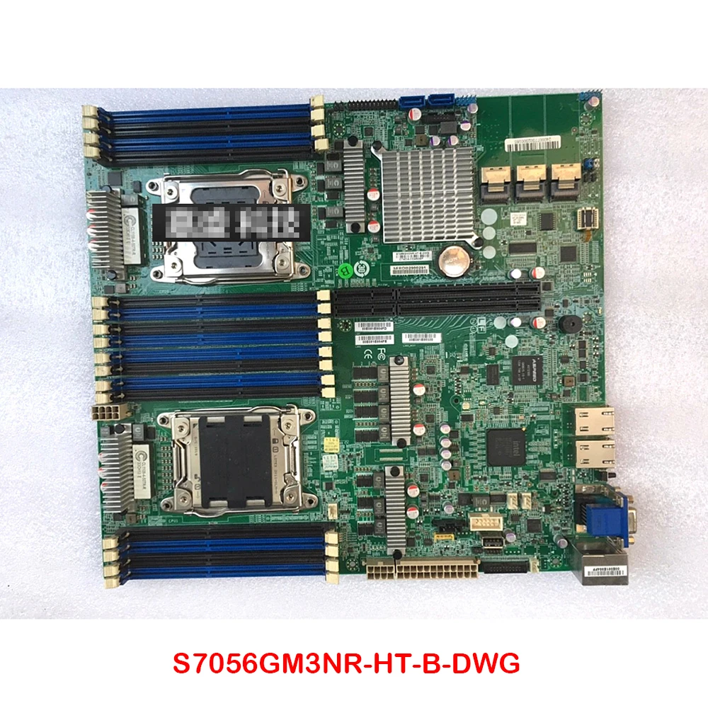Two-Way Server Motherboard For TYAN S7056 S7056GM3NR-HT-B-DWG I620-G15 High Quality 2 Two Way Server Motherboard For TYAN S7056 S7056GM3NR HT B DWG I620 G15 High Quality