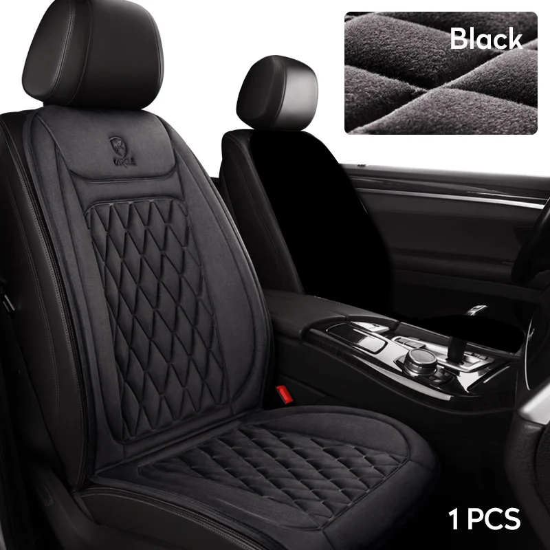 Heated Car Seat Cushion Covers - Fast Heating Universal Seat Cover Heater (Set of 2)