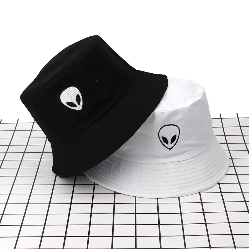 bismarckber Solid Color Bucket Hat Men Women Foldable Sun Hat Outdoor Cap UV Protection 