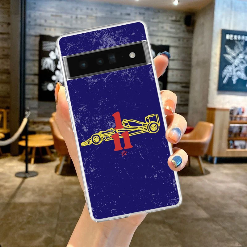F1 Number 33 Shockproof Silicone TPU Clear Phone Case