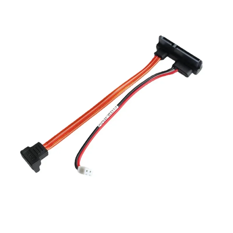 Graus de Ângulo Direito Mais 15 Pinos 22pin Sata Dados 2pin Cabo de Alimentação para Computador Mini pc Host Case Itx Motherboard Ssd Hdd Disco Rígido 90