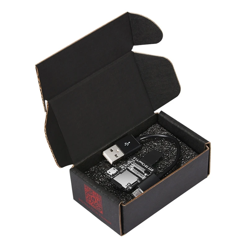 K1AA SD/TF Cloud V1.0 무선 전송 모듈은 SPI SD 카드용 ESP8266 저전력 UART-WIFI 칩을 기반으로 ESP-12S 채택
