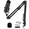 Haomuren Professional USB Streaming Podcast PC Microphone Studio Cardioid Condenser Mic Kit with Boom Arm For Recording YouTube 1 Haomuren Professional USB Streaming Podcast PC Microphone Studio Cardioid Condenser Mic Kit with Boom Arm For Recording YouTube 1