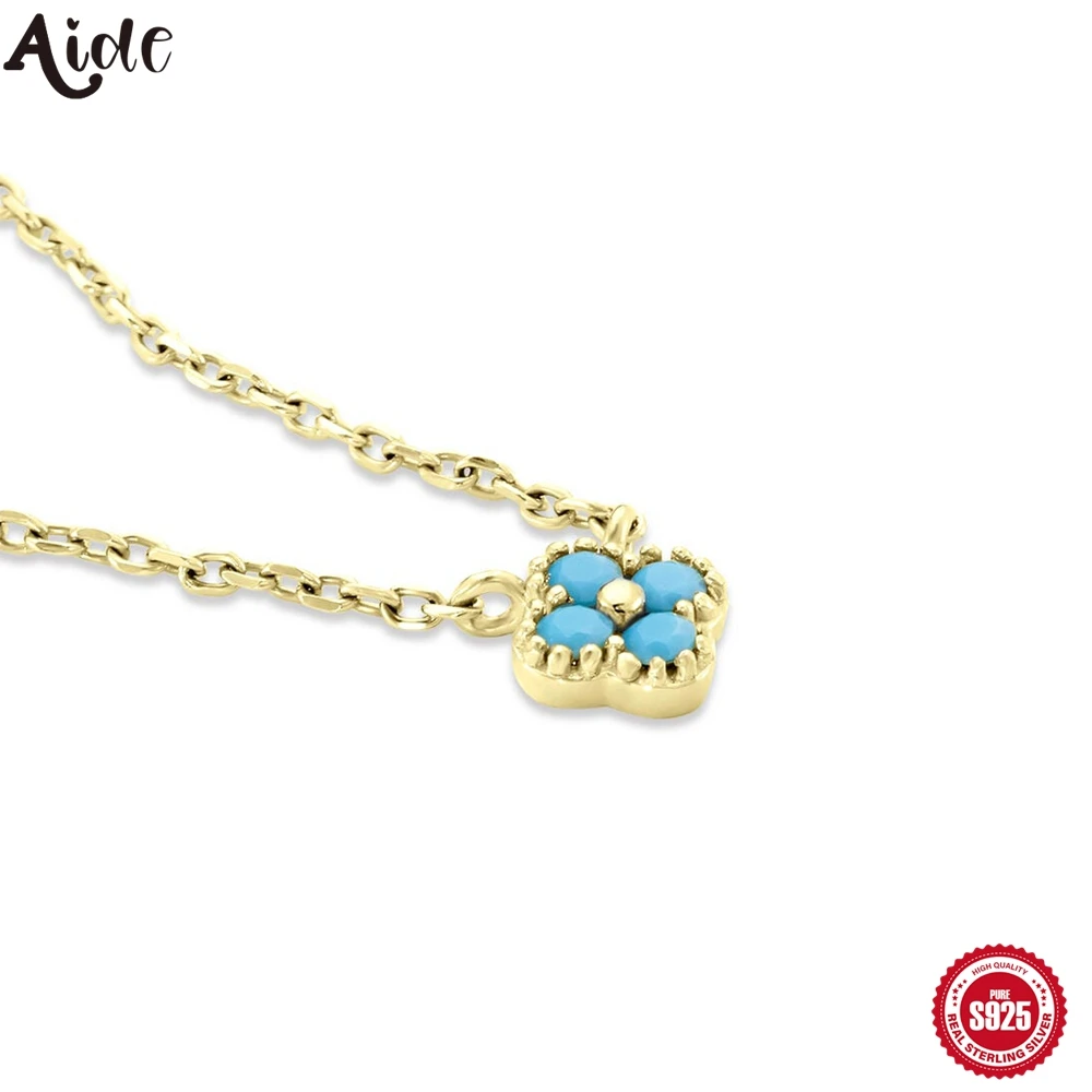 CPSLOVE Collana e Orecchini quadrifoglio da donna e ragazze, Set di gioielli elegante, Collana e Orecchini in argento 925, Collana doppio quadrifoglio, Orecchini quadrifoglio, Zircone intarsiato