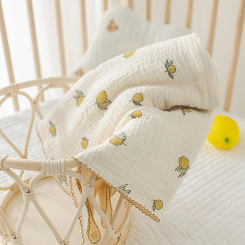 Baby Muslin Swaddle Blanket for Boys & Girls Breathable & Skin-Friendly Wrap Soft Cotton- Muslin Swaddle Blankets Gift