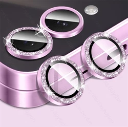 Gitter Diamond Camera Glass Protector with Alloy Ring Lens Guard - Galaxy Z Flip 8 (Purple - 07)