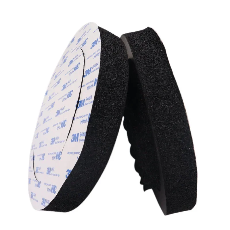 3M Adhesive 6.5 inch Car Horn Soundproof Sponge Ring Foam Sealing Self-adhesive Pad Car Interior Audio Supplies