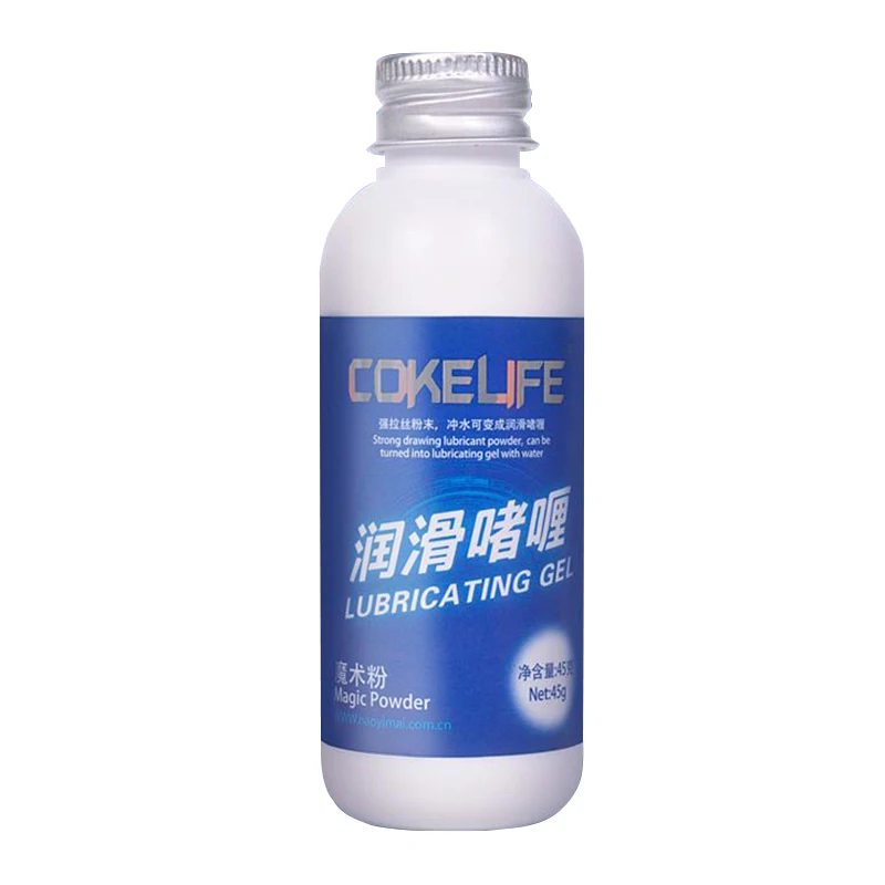 Cokelife Magic Powder Lubrificante Mix Con Acqua 5G Crea 50G Lubrificanti A Base D'Acqua Fisting Per Gel Anale Del Sesso E Olio Da Massaggio Per Il Co
