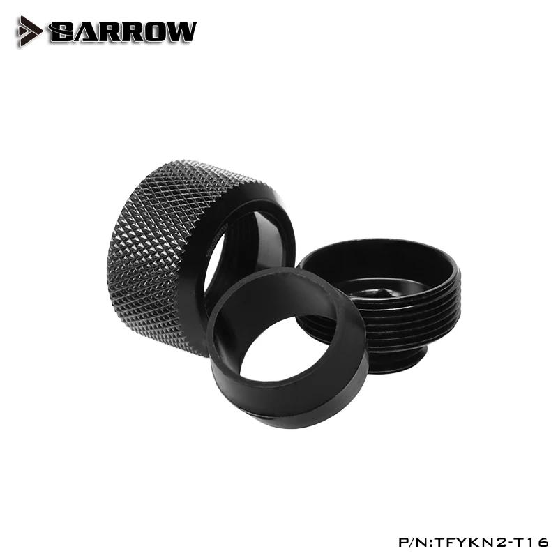 Barrow Peças Lote Od14 mm Od16 mm Reforçada Anti-off Mão de Borracha Encaixe de Compressão de Cobre g1 Preto Prata Tfykn2-t14 - Imagem 4