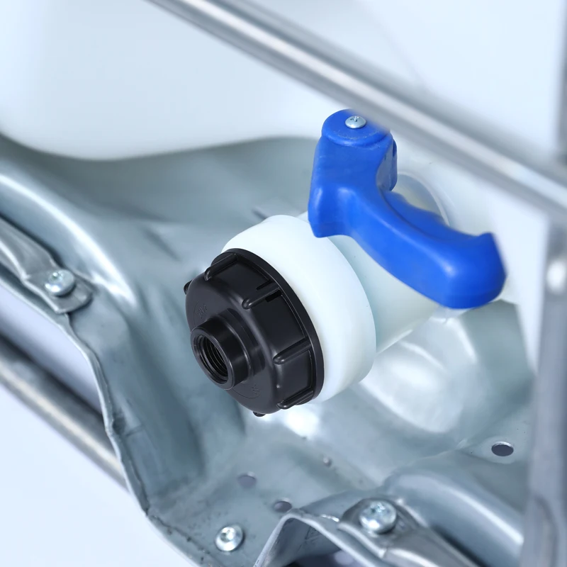 Tank Tap Adapter S60x6 Coarse Thread to 1/2" 3/4" 1" Internal Thread IBC Plastic Drain for Hose Faucet Valve