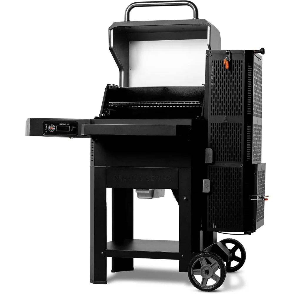 600 Digital Charcoal Grill and Smoker,WiFi Technology, GravityFed™ Charcoal Hopper, 600 Cooking Sq. Inches 2