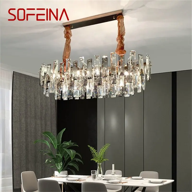 

SOFEINA Pendant Light Postmodern Luxury Round LED Lamp Fixture For Home Decoration Living Room