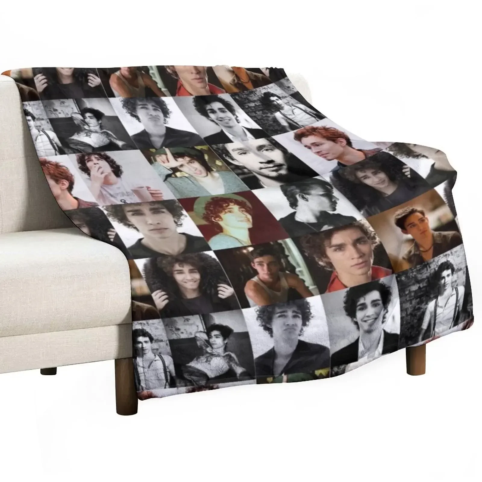 

Robert Sheehan Throw Blanket Plaid blankets ands Luxury Blankets