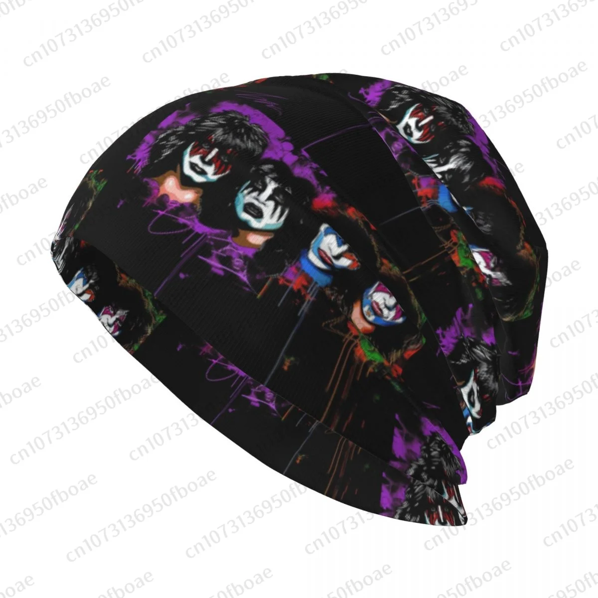 

Kiss Rock Band Heavy Metal Music Beanies Cap Unisex Soft Thin Knitted Outdoor Knit Bonnet