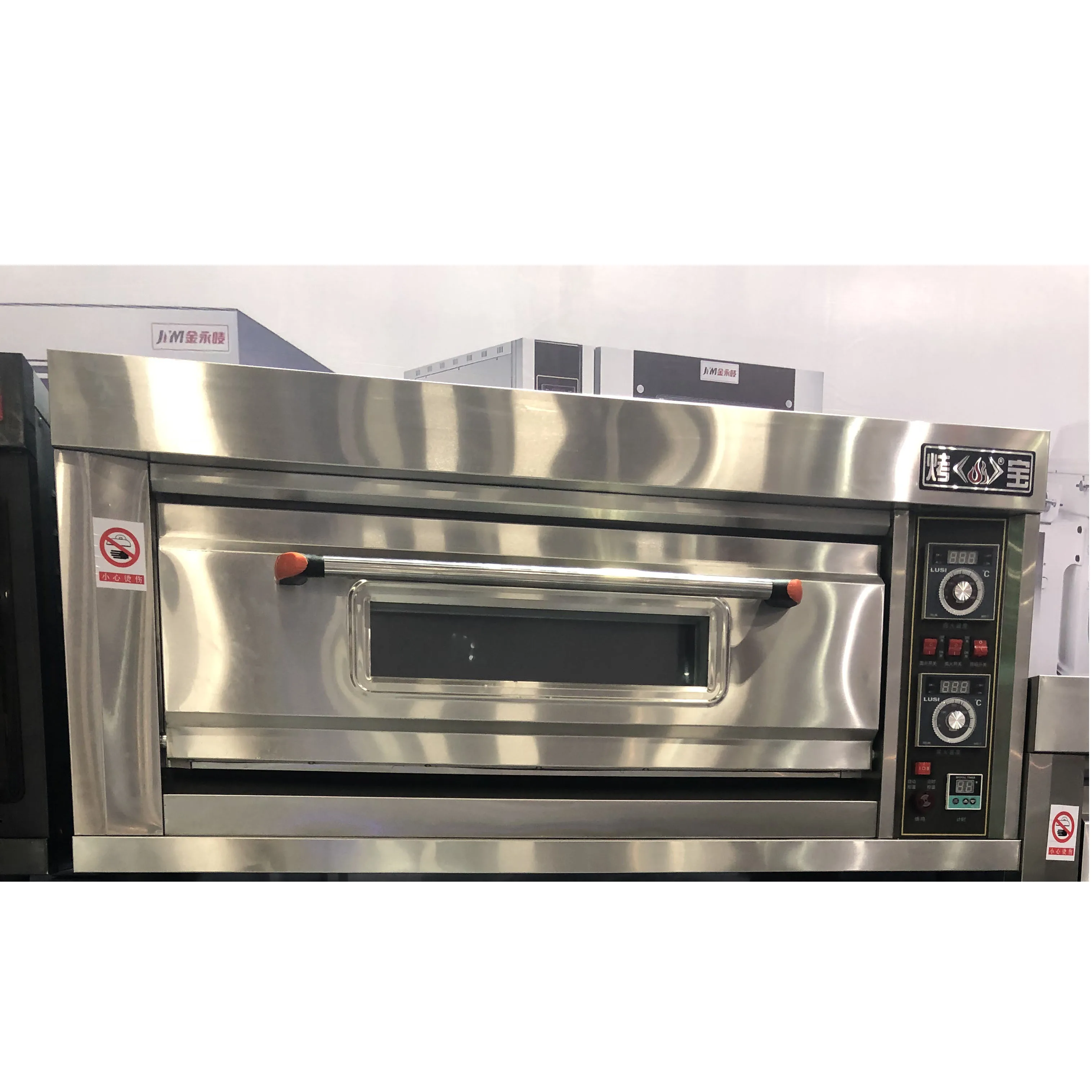 

Commercial Baking Bread Double Deck Oven Bakery Electric Cake Bread Single Deck Oven Steam Gas Pizza Deck Oven