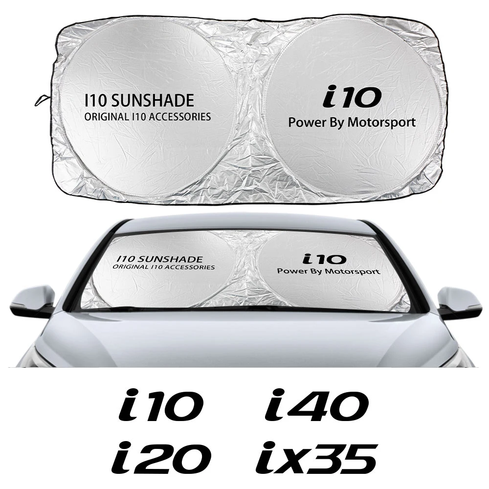 Car Windshield Sun Shade Cover For Hyundai Tucson I20 I10 Sonata I40