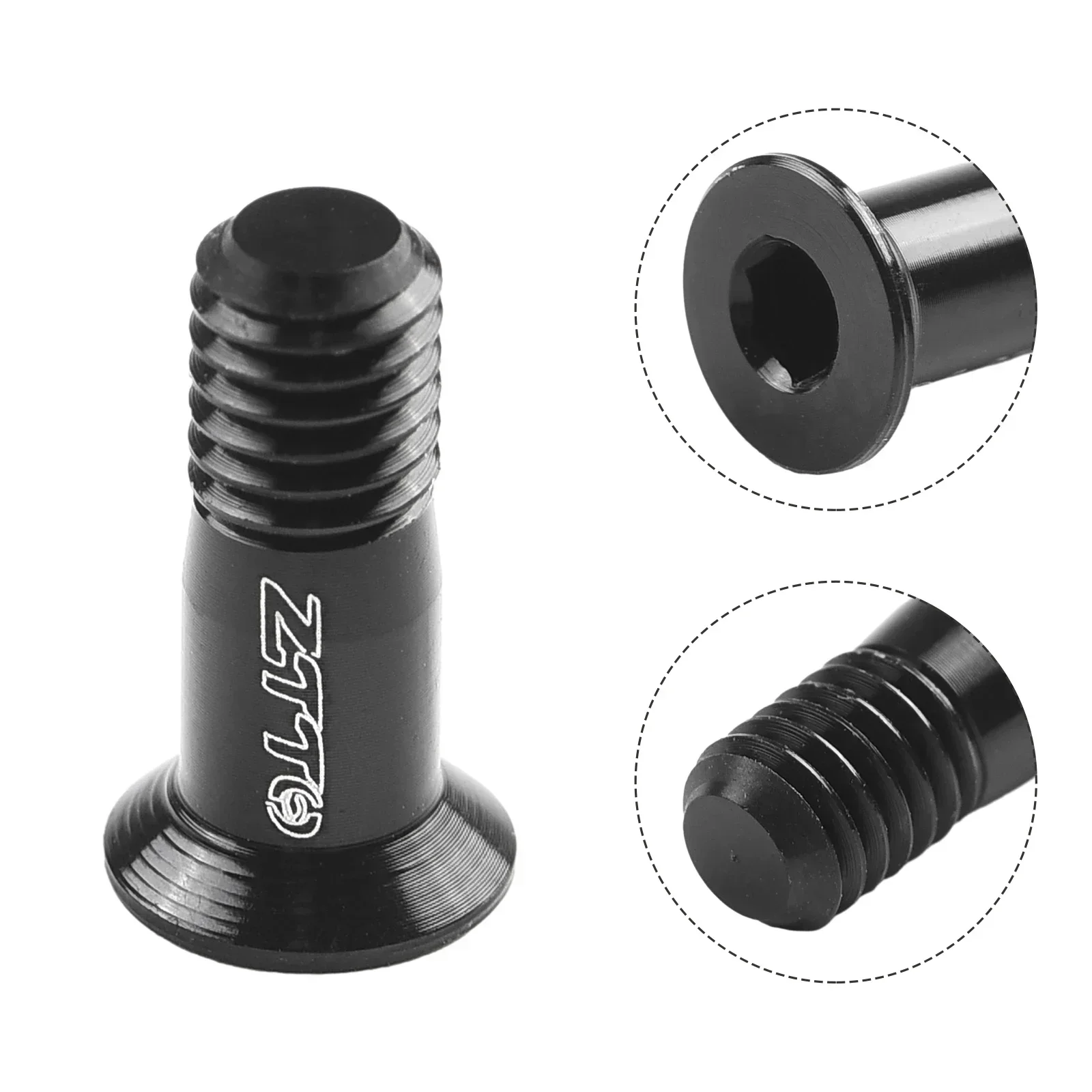 Aluminum Alloy Bicycle Derailleur Guide Wheel Screws - Set of 2, MTB Road Components