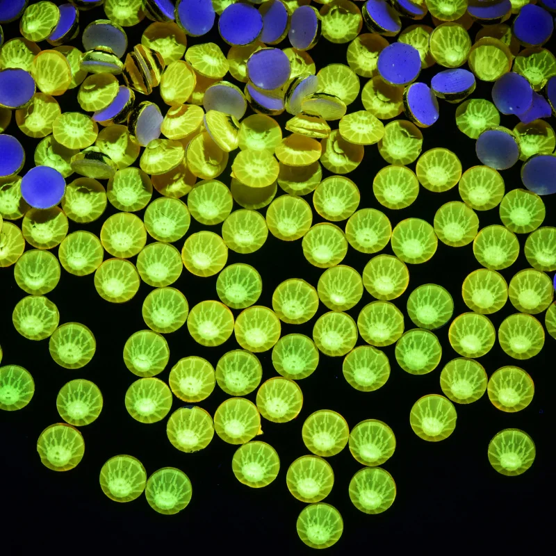 Glass Hotfix Rhinestones Neon Diamond Art Rhinestone Jewelery Crystals Clothes Nails Sequins Crafts Materials