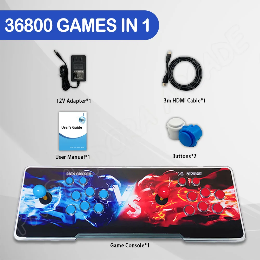 Pandora SAGA EX 3D WIFI 88s Box 36800 in 1 Save Function