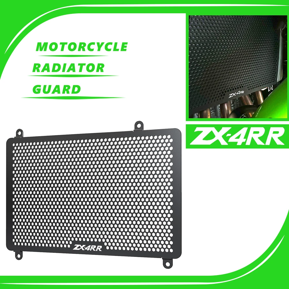 

2023 2024 ZX4RR For KAWASAKI NINJA ZX 4R ZX4R SE ZX4 RR Aluminium Radiator Guard Grille Cover Protector Motorcycles Accessories