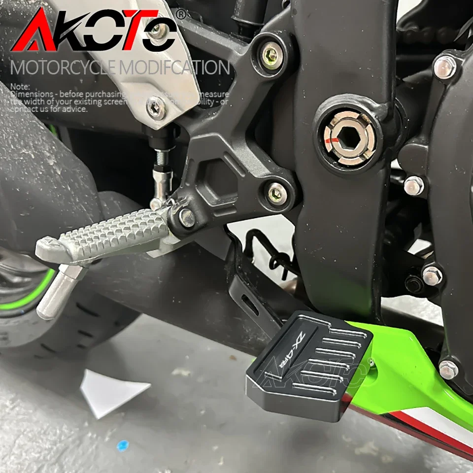 Motosiklet arka ayak artan kaymaz Pedal fren kolu uzatılmış ped