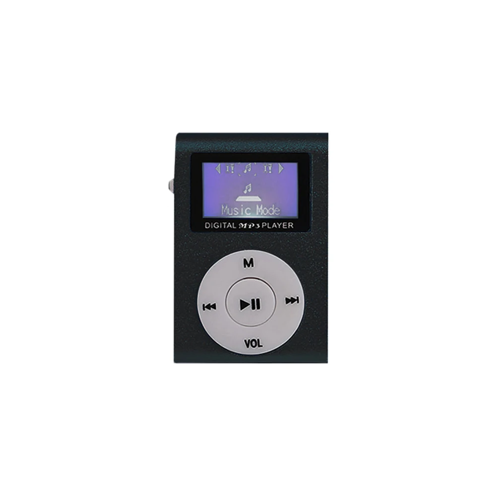 Versatile Metal Clip MP3 Music Player with Three Playback Modes