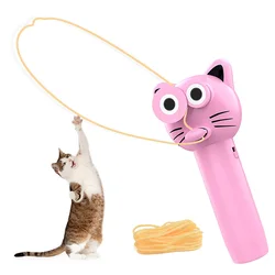 Lançador de corda crianças brinquedos bonito gato corda controlador engraçado festa de brinquedo elétrico presentes natal anti stress brinquedos mini brinquedos brinquedo fidget