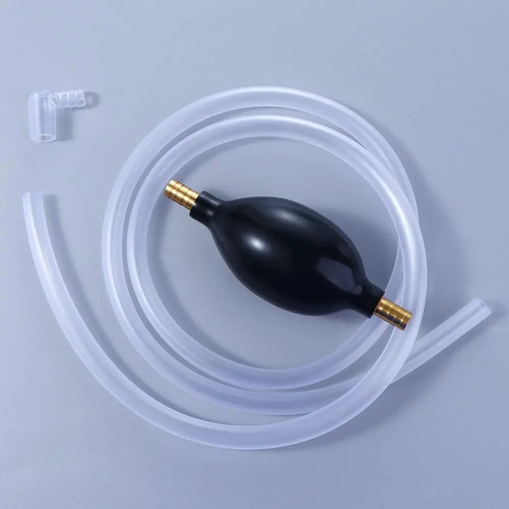Oil Gas Handheld Pipe Pump Universal Siphon Suction Pipe Pumping Tools Absorbent ball Fuel Transfer Tools Manual Pump