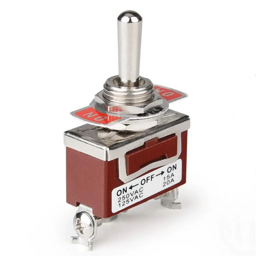 APIELE Heavy Duty Rocker Toggle 15A 250V 20A 125V 6Pin ON/Off/On Switch