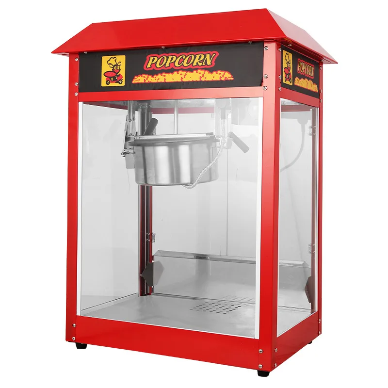 Electric Commercial Popcorn Making Machine Corn Puffing Popcorn Maker Used in Supermarket Cinema 3