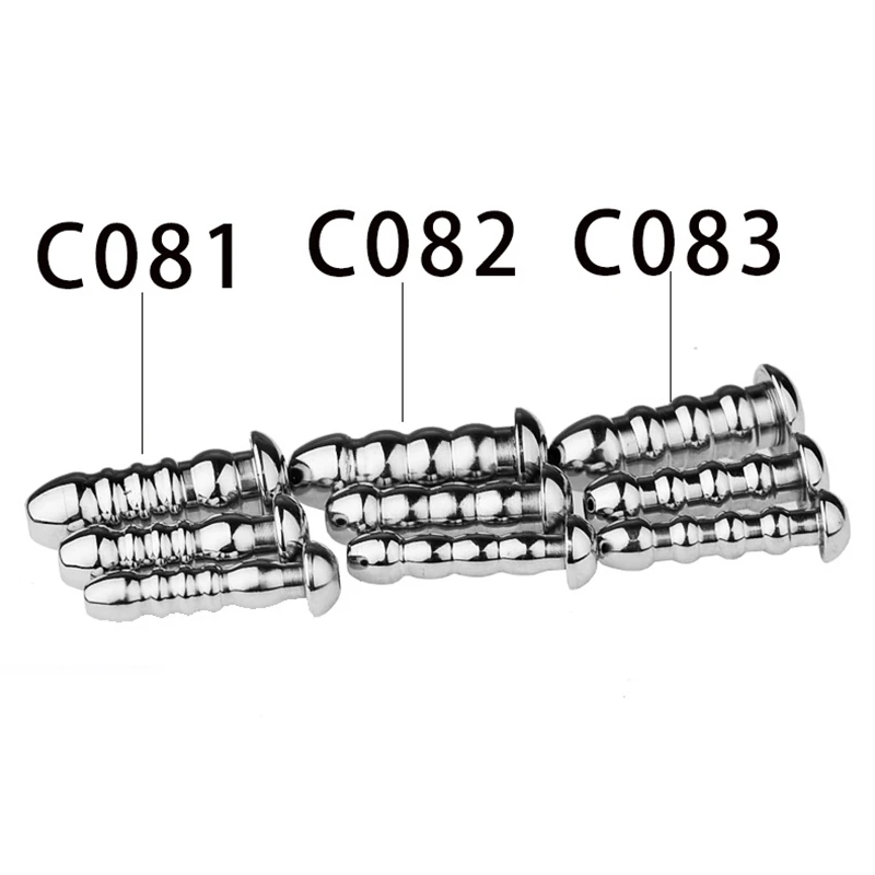 Penis Urethral Plug Stainless Steel Hollow Urethral Catheter Sounding Male Masturbation Adults Goods SM Sex Toys For Men