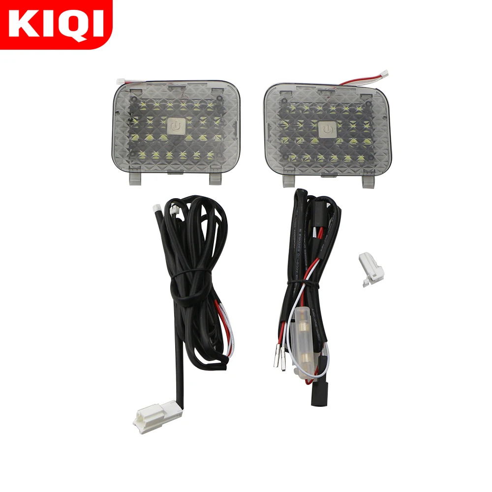 KIQI 2Pcs/Set 12V Car Trunk Light Lamp Fit for Toyota CHR C-HR 2016 2017 2018 2019 2020 Auto Roof Reading Lights Signal Lamp