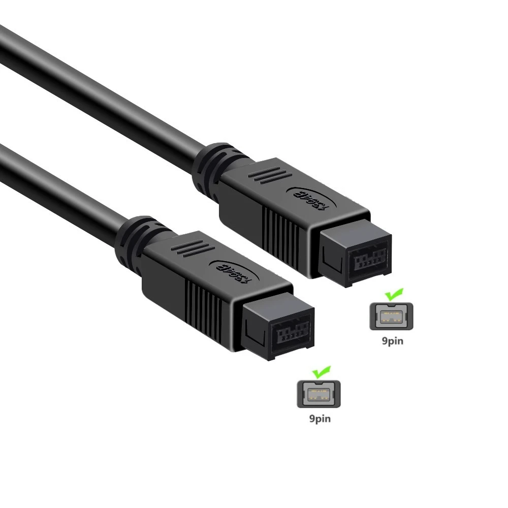Cavo FireWire 800 A FireWire 400 - Prolunga Da 9 Pin Maschio A 6 Pin Maschio, 1 M | Compatibile Con PC E Periferiche - Foto 11