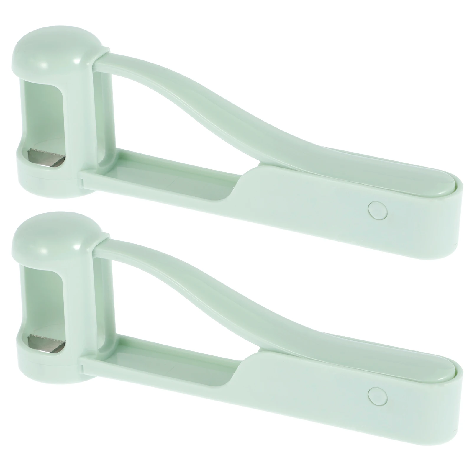 2Pcs Grape Cutter Heavy-Duty Grape Slicer with Stainless Steel Blade Portable Strawberry Cutter Multipurpose Tomato Slicing Tool