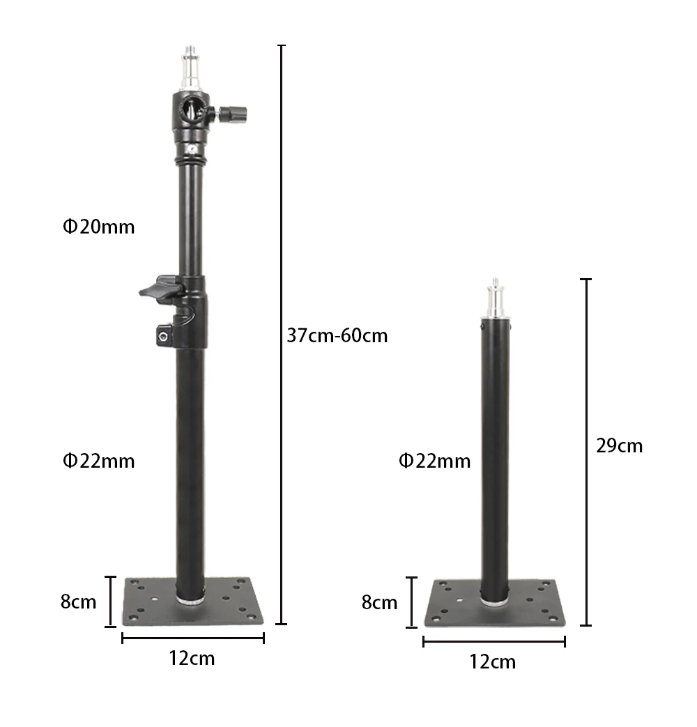 Photography Studio Wall Mount Camera Wall Ceiling Mount Boom Arm Up to