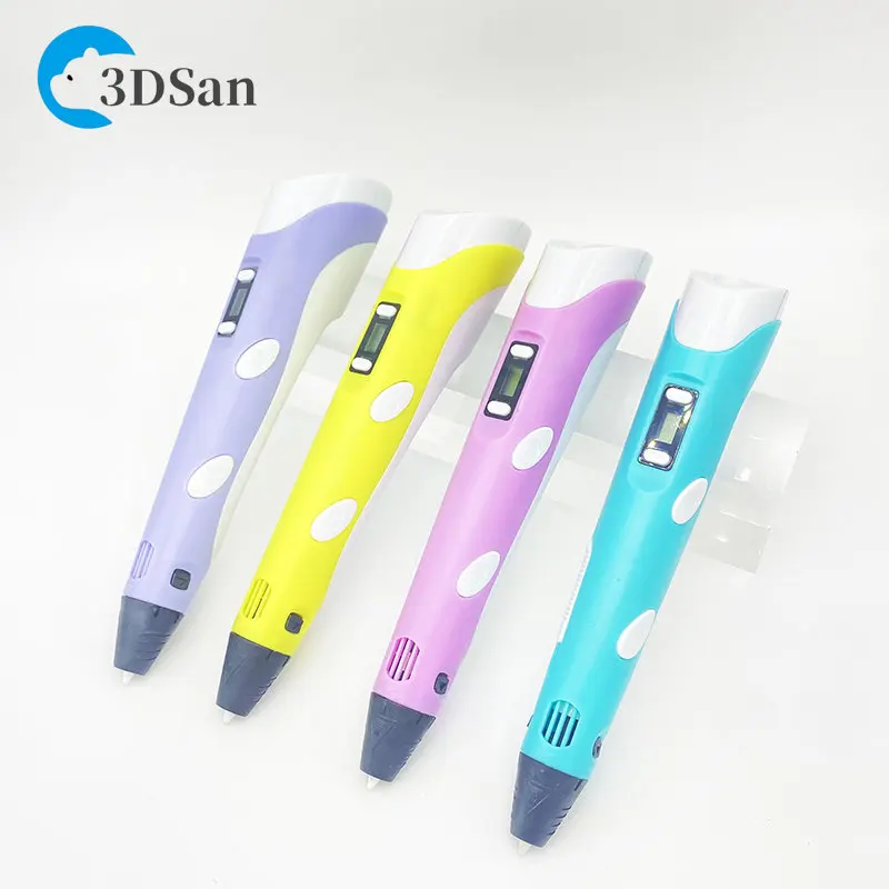 3D 프린트 펜, OLED 디스플레이 아트 크래프트 프린팅 PLA/ABS 필라멘트 3D 프린터, 어린이/성인용 크리에이티브 드로잉 선물 장난감 