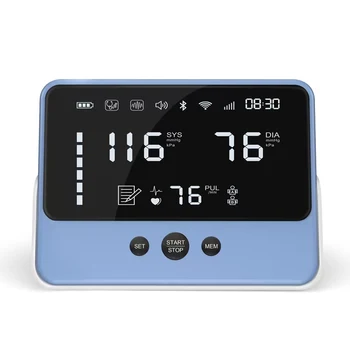 4.3 Inch LED Screen Intelligent Voice Broadcast Household Electronic Blood Pressure Monitor One Button Measurement 5