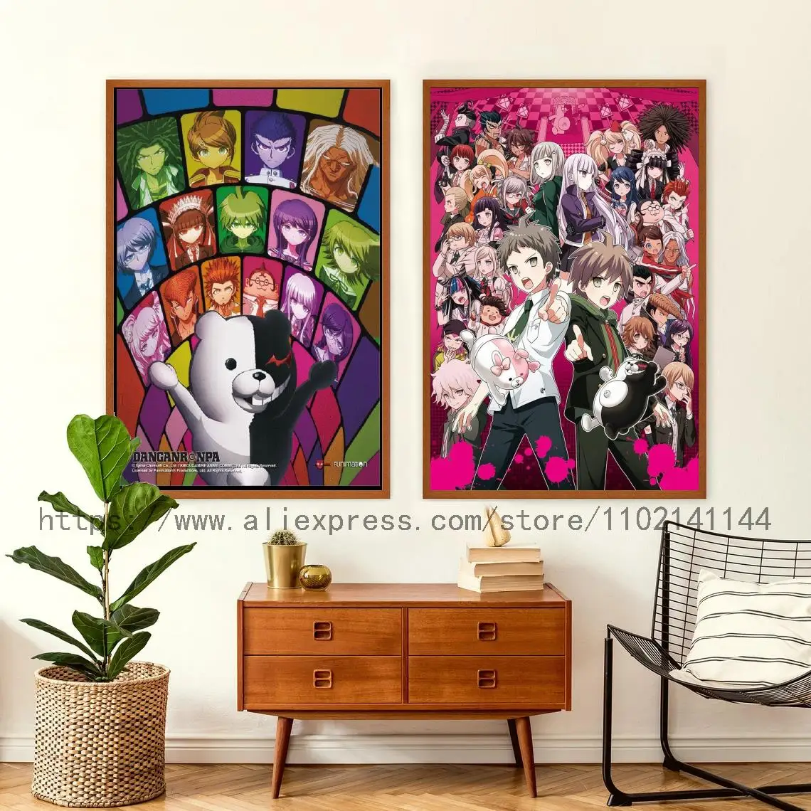 

Danganronpa V3 Anime Decoration Art Poster Wall Art Personalized Gift Modern Family bedroom Decor Canvas Posters