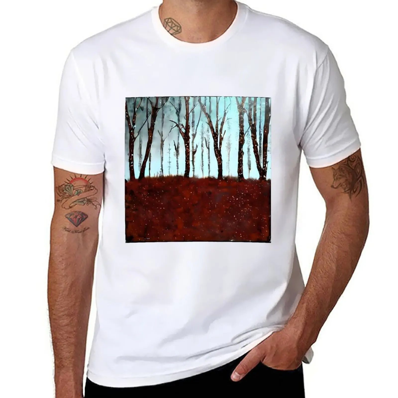 

New Rusty Winter T-Shirt custom t shirts black t shirt workout shirts for men