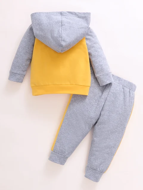 3-24 Months Toddler Baby Boy&Girl Clothes Set Cartoon Tiger Long Sleeve Hoodie Shirt + Pants Autumn Winter 2PCS Outfit Suit 6
