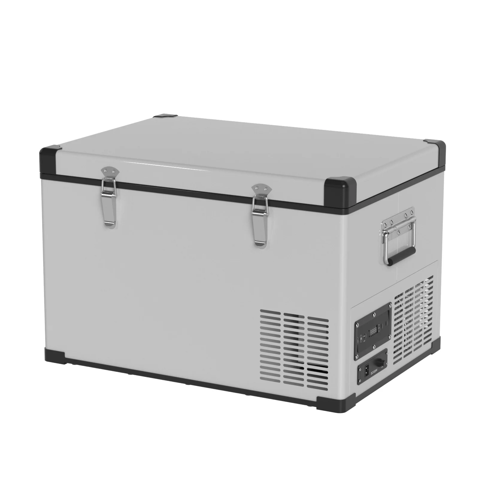 차량용 미니 냉장고, 소형 냉동고, 12V 컴프레서, 휴대용 쿨러, 45L, 220V, 12V
