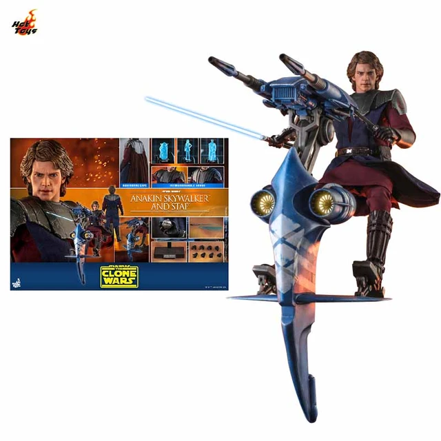 Hot Toys Star Wars Clone Wars Anakin Skywalker & STAP Action Figure - US