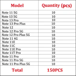 Set of 10 USB Type - C Charging Port Connectors (Mix Order)