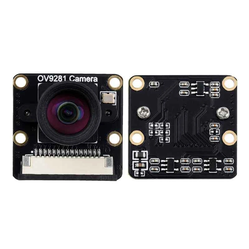 라즈베리 파이 제로 W WH 2W 블랙 화이트 카메라, 글로벌 셔터, Ov9281-110 도 1MP 광각 어안 카메라